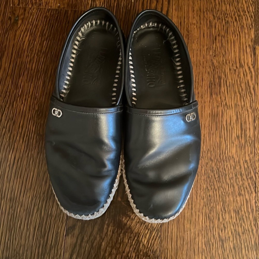 Salvatore Ferragamo slip on loafers. Size 8.5